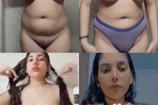 Kanpur Ki Sexy Moti Ladki Akansha Sharma Ki Nangi Tasveerein Bathroom Mein Li Gayi 01