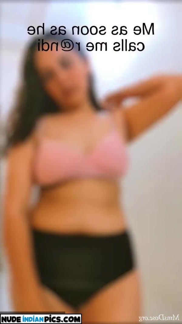 Desi Babe Rukmini Nude Selfie Babes