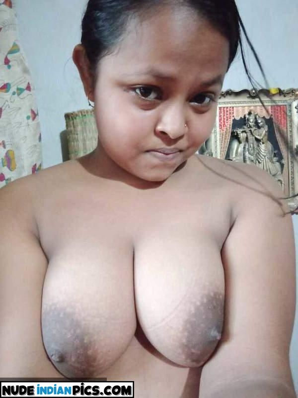 Bharatis Sensual Desi Half Nude Selfie