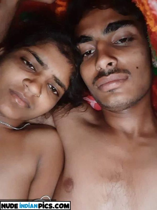 Naughty Indian Couples Selfie Porn Photo